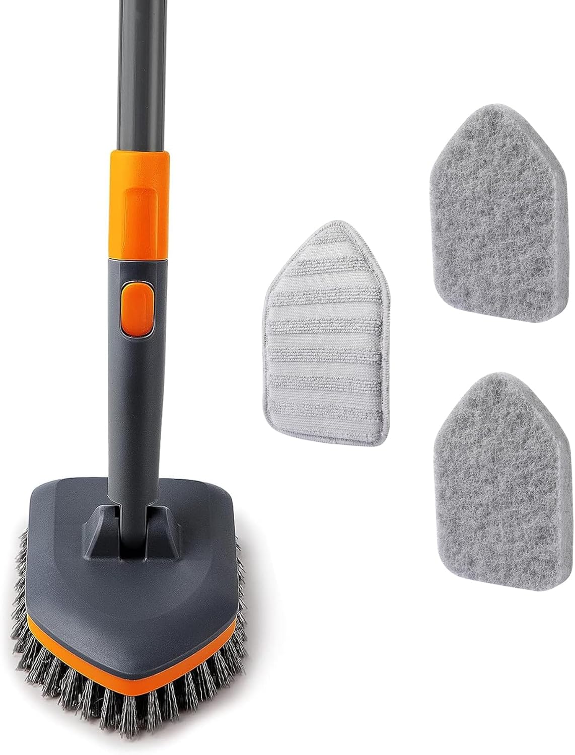 Scrubbing Brush with Different Cleaning Heads