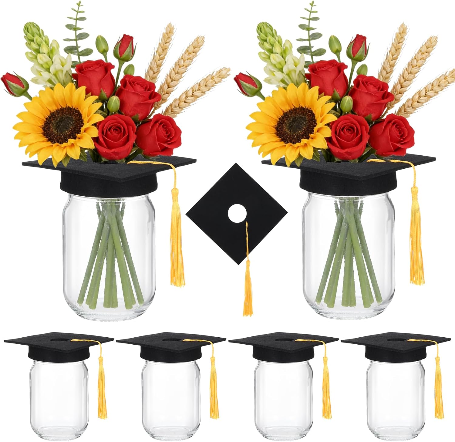 Graduation Table Decorstion set of 6