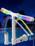Pool Fountain with 10 Color Rainbow Lights