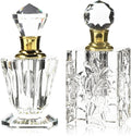 Crystal Glass Perfume Bottle Set.