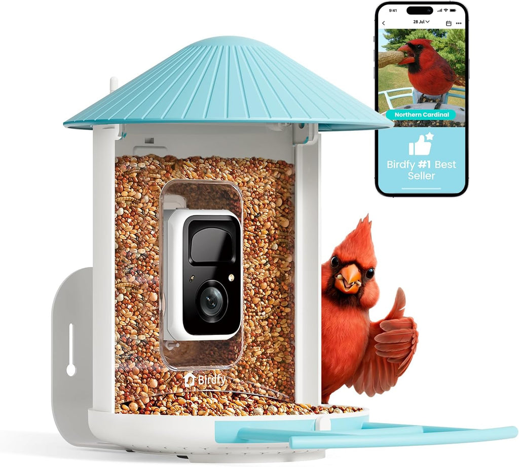 Birdfy Smart Bird Feeder with AI Camera