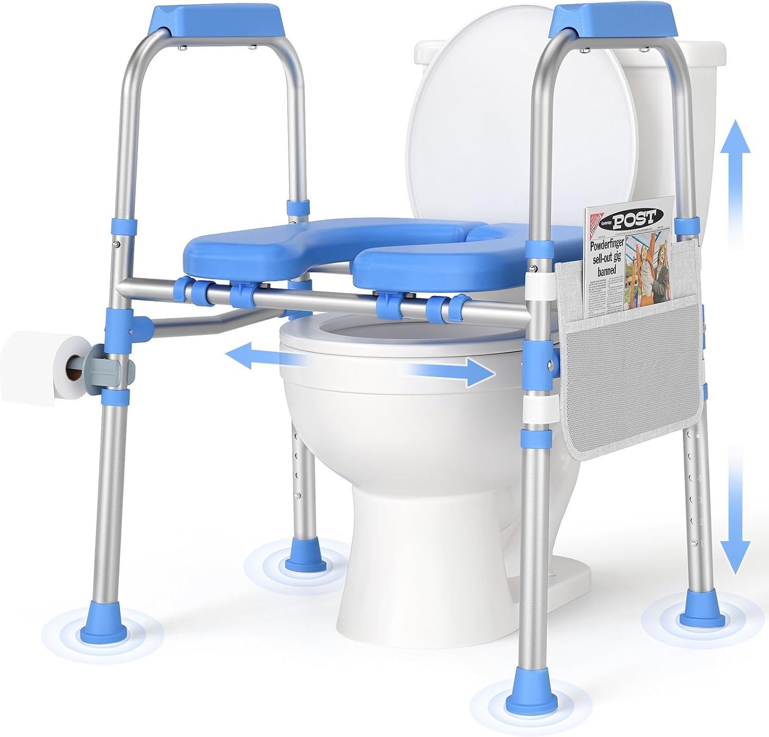 Padded Toilet Seat Riser