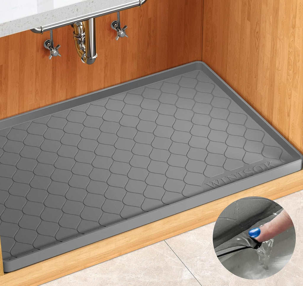 Winisok Silicone Under Sink Mat 34" x 22"