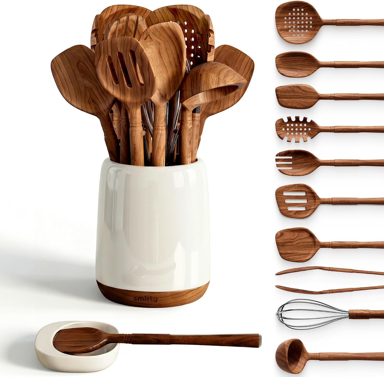 SMIRLY Wooden Spoons  SPOONS ONLY