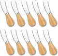 ProudMoore 10 Pcs Cheese Spreader Knives