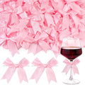 50 Piece Pink Bows.