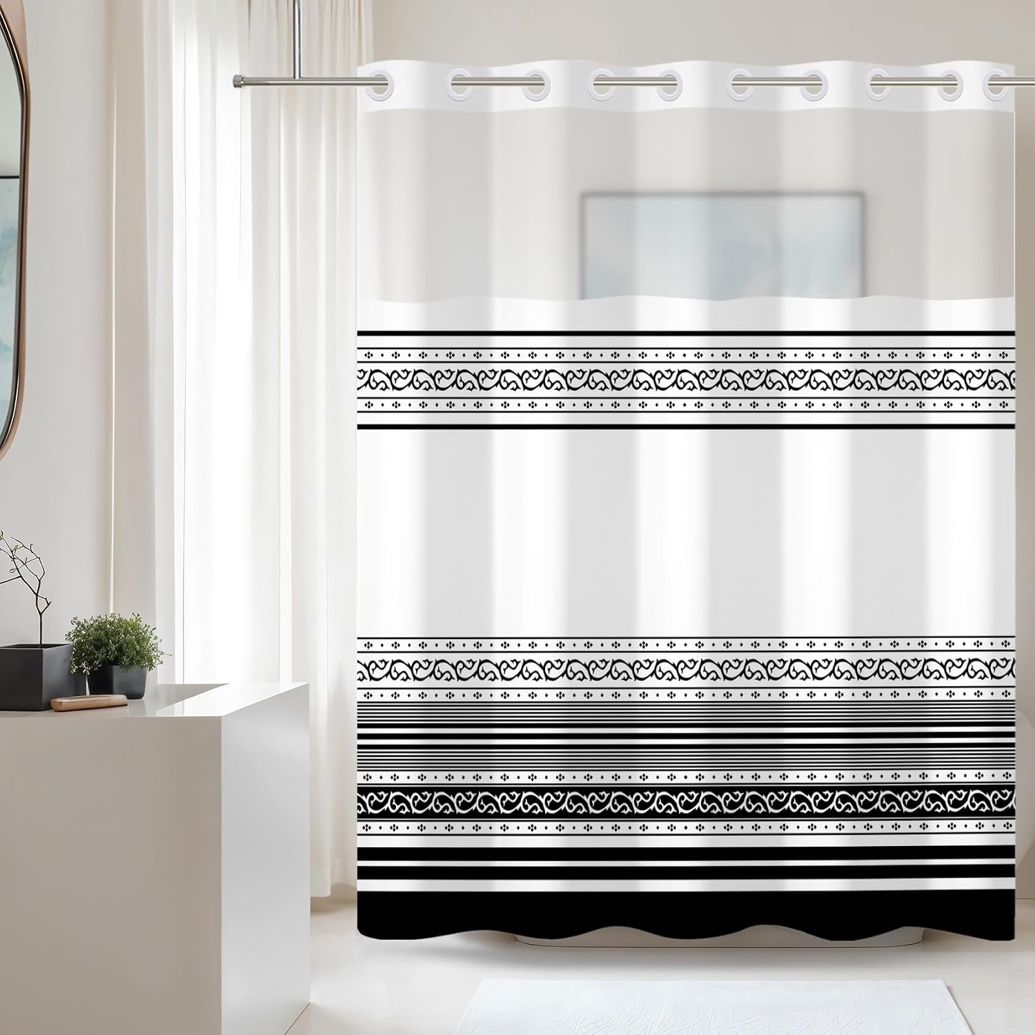 Shower Curtain 71x74 inch