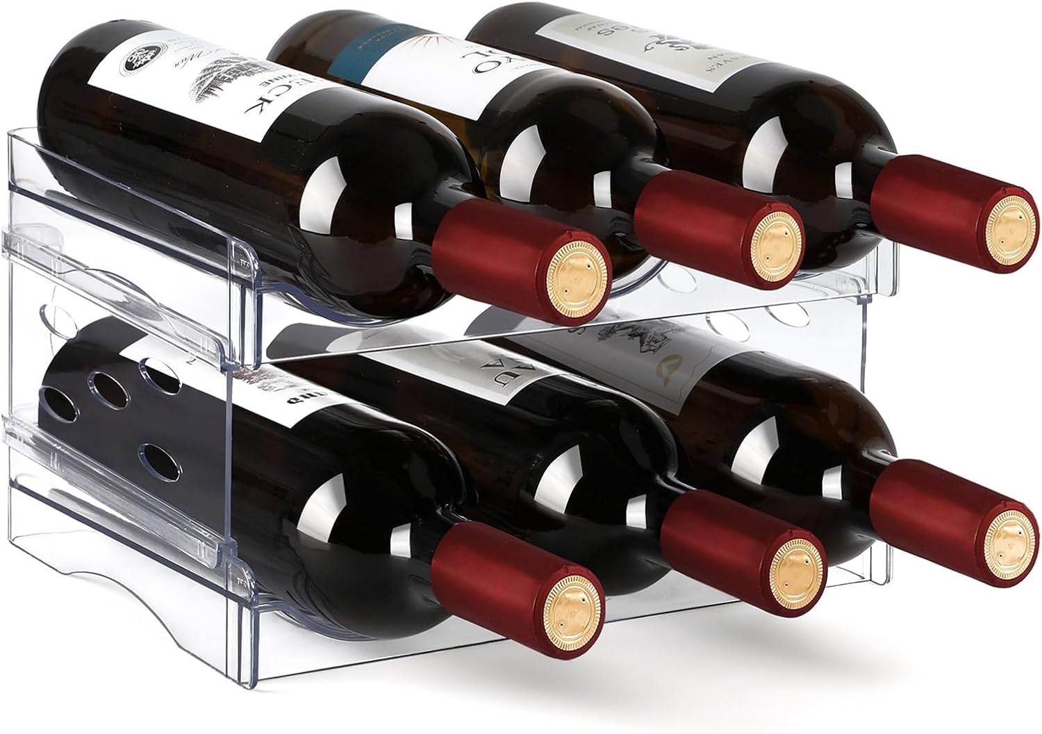 2 Tier Wine Bottle Rack