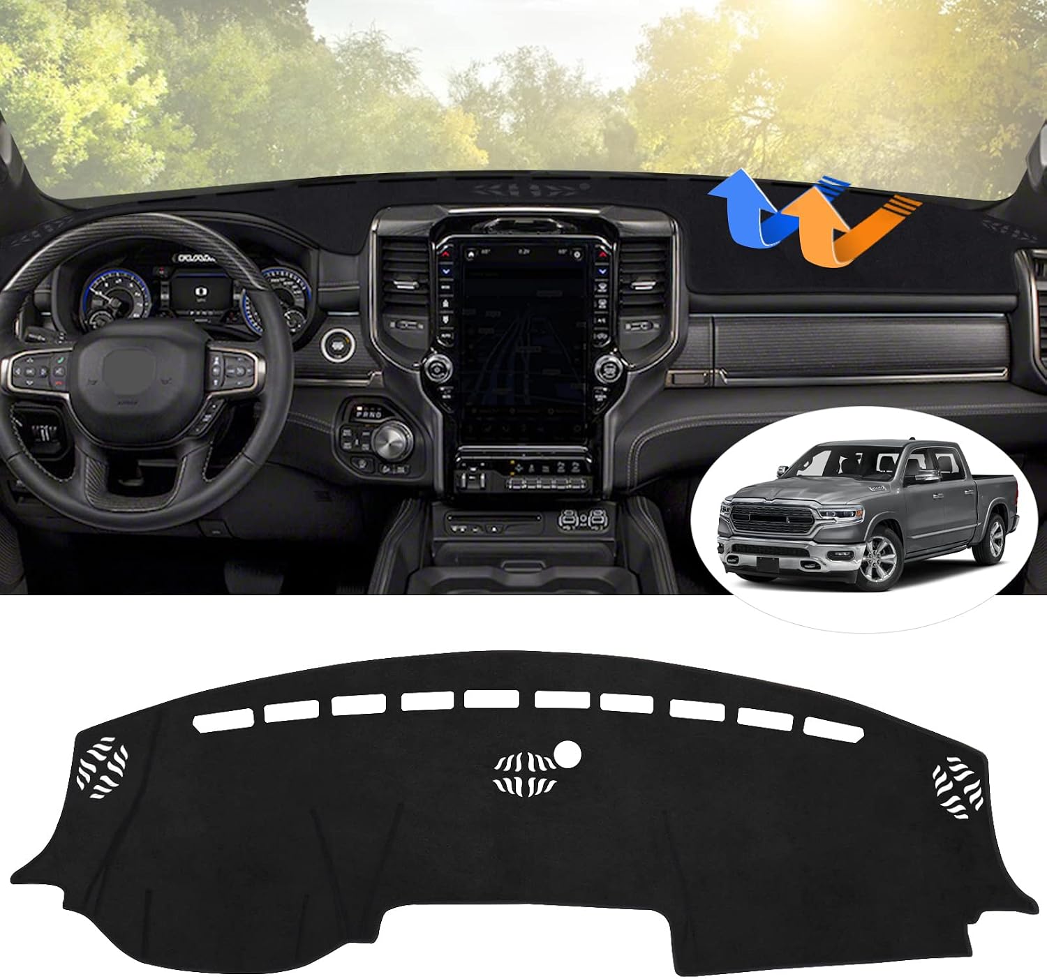 2019-2026 Dodge Ram Dash Cover