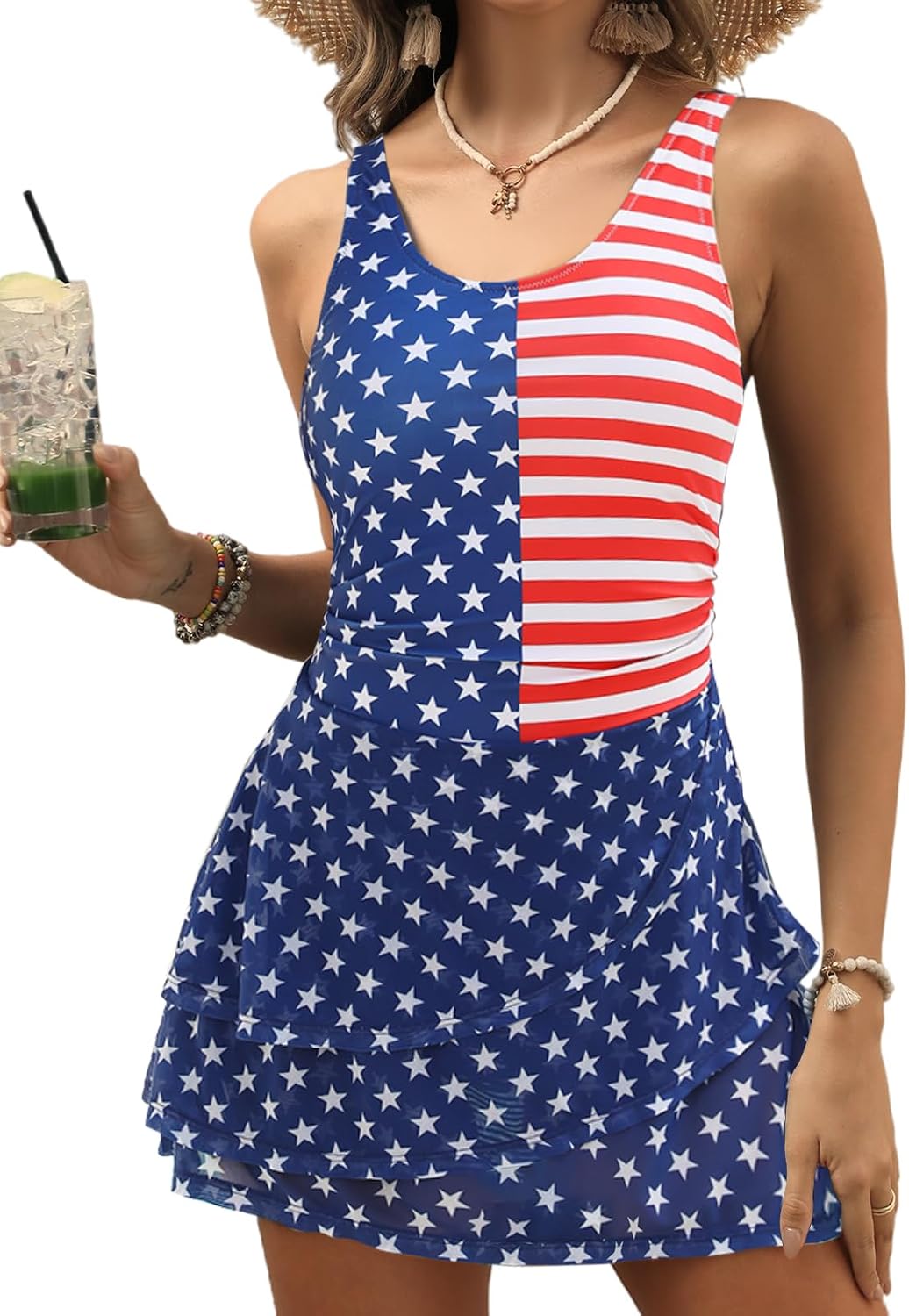 American Flag Swimsuite