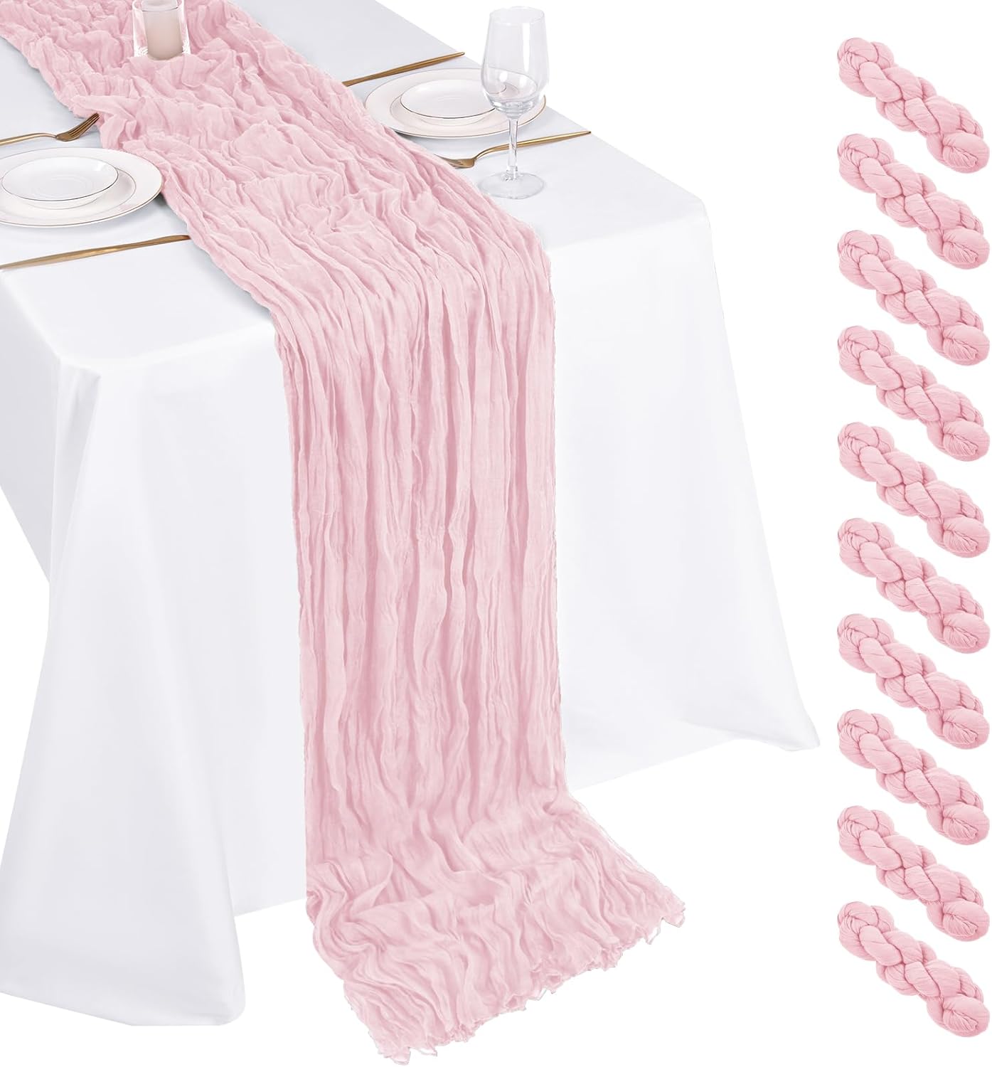 Cheesecloth Table Runner (10 pack)
