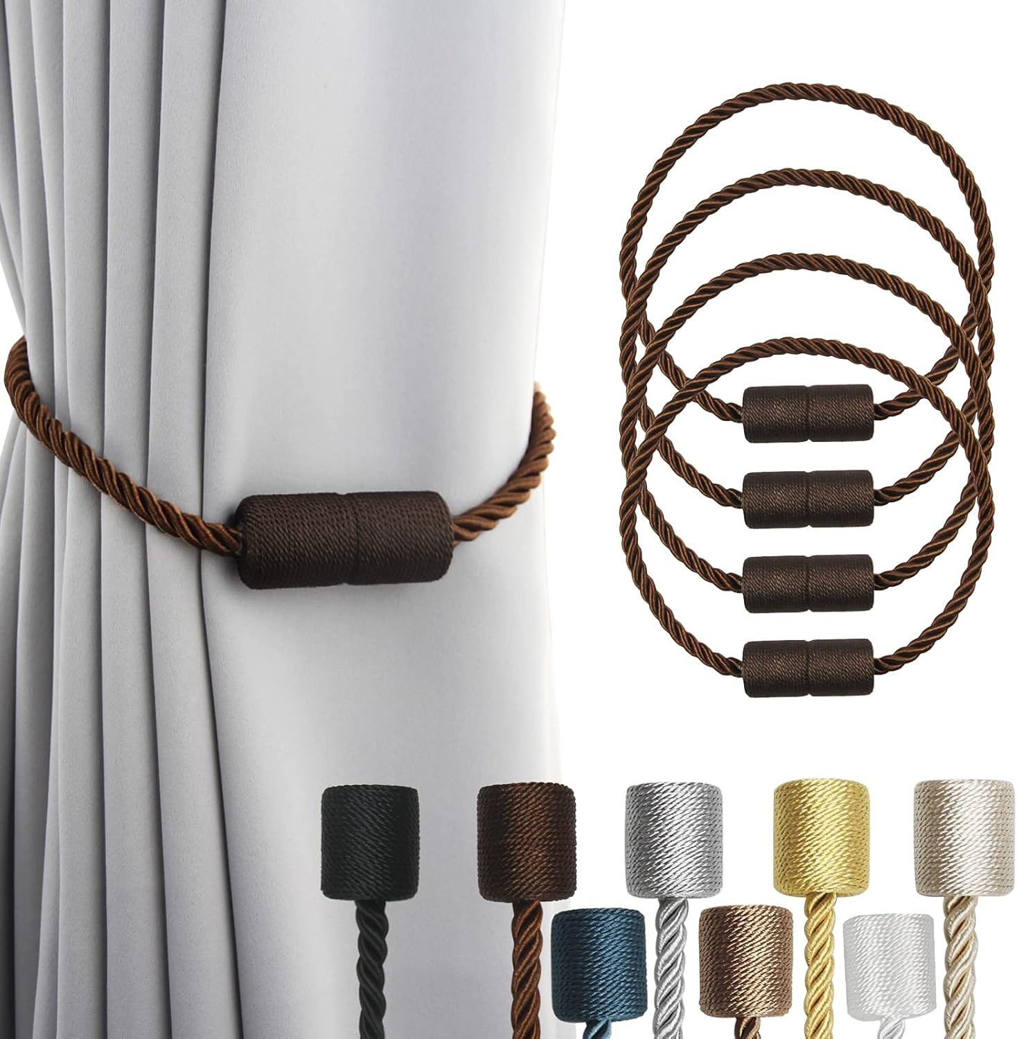 Magnetic Curtain Tieback