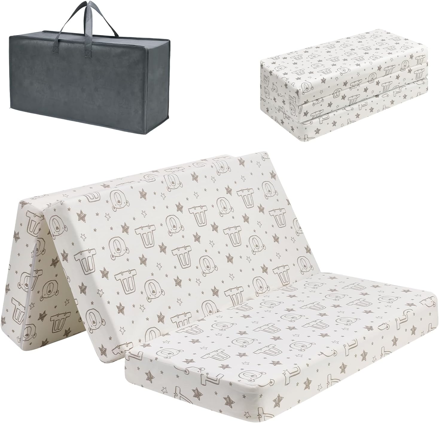 Trifold Pack and Play Pad