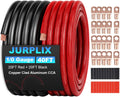 1/0 Gauge Amp Wiring Kit (20 ft Each)