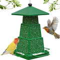 LYQYXHS Bird Feeders for Outdoors Squirrel Proof - Collapsible Plastic Hanging Feeder, Easy to Fill for Garden Yard Patio, Ideal for Bird Lovers & Outdoor Enthusiasts