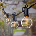 Brightown Outdoor String Lights 69 Feet G40 Globe Patio Lights with 32 Edison Shatterproof Bulbs(2 Spare)