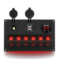 6 Gange Marine Rocker Switch