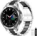 Stainless Steel Watch Band Compatible with Samsung Galaxy Watch