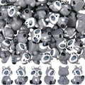 Mini Raccoon Figurines 50pcs