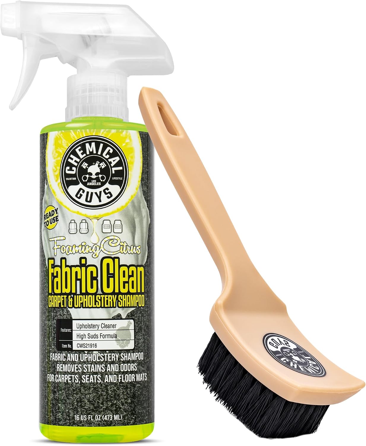 Chemical Guys Sprayable Citrus Fabric Clean Carpet & Upholstery Cleaner