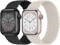 2 Pack Braided Solo Loop For Apple Watch Band