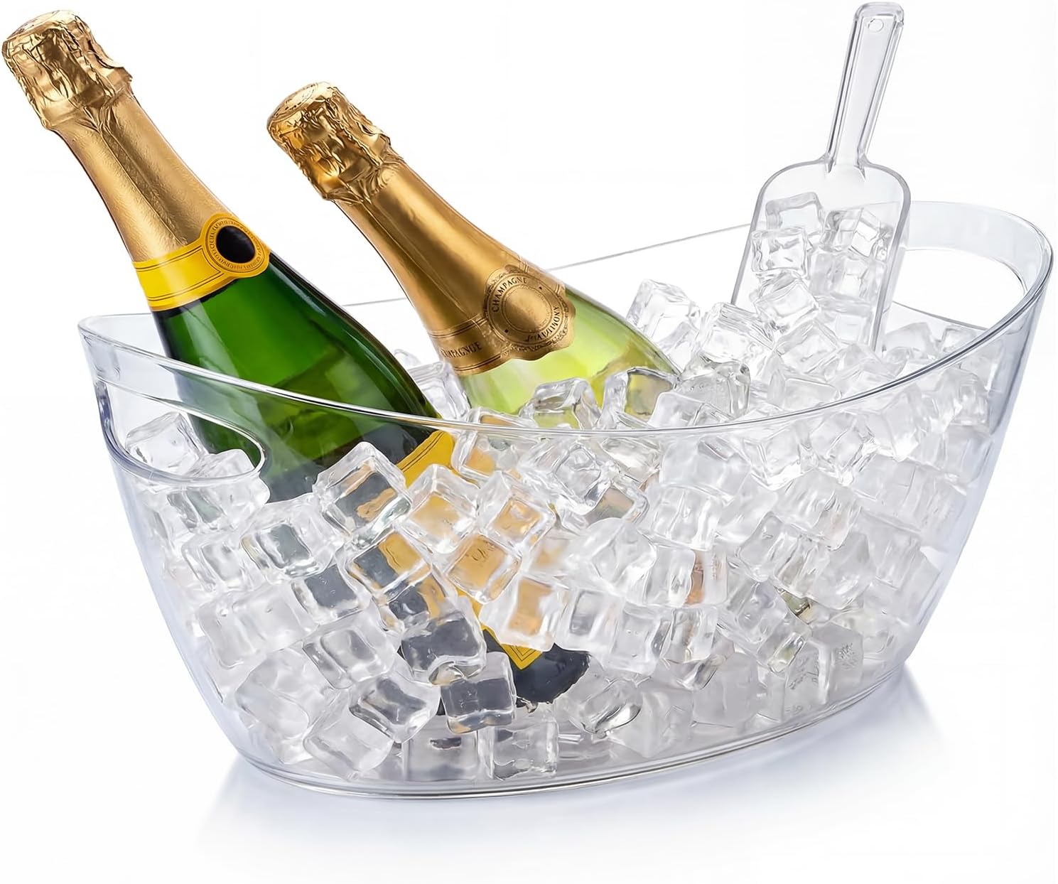 Clear Acrylic Ice Bucket.