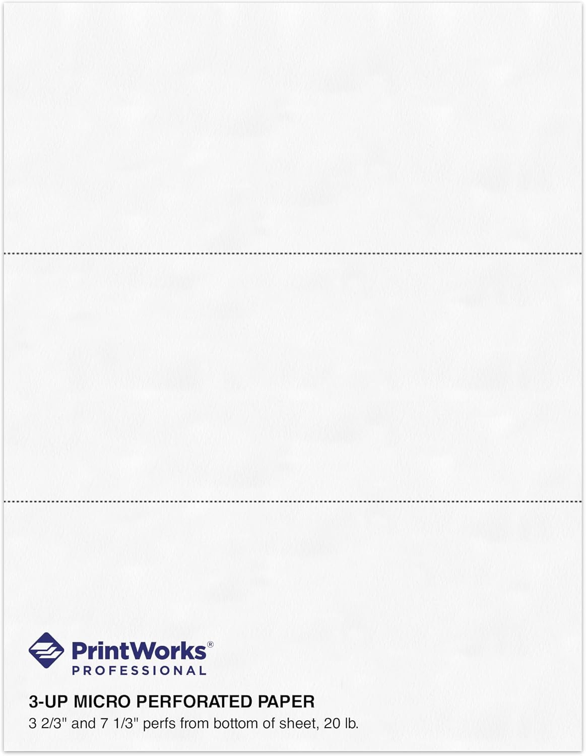 PrintWorks Professional 3 Part Perforated Paper