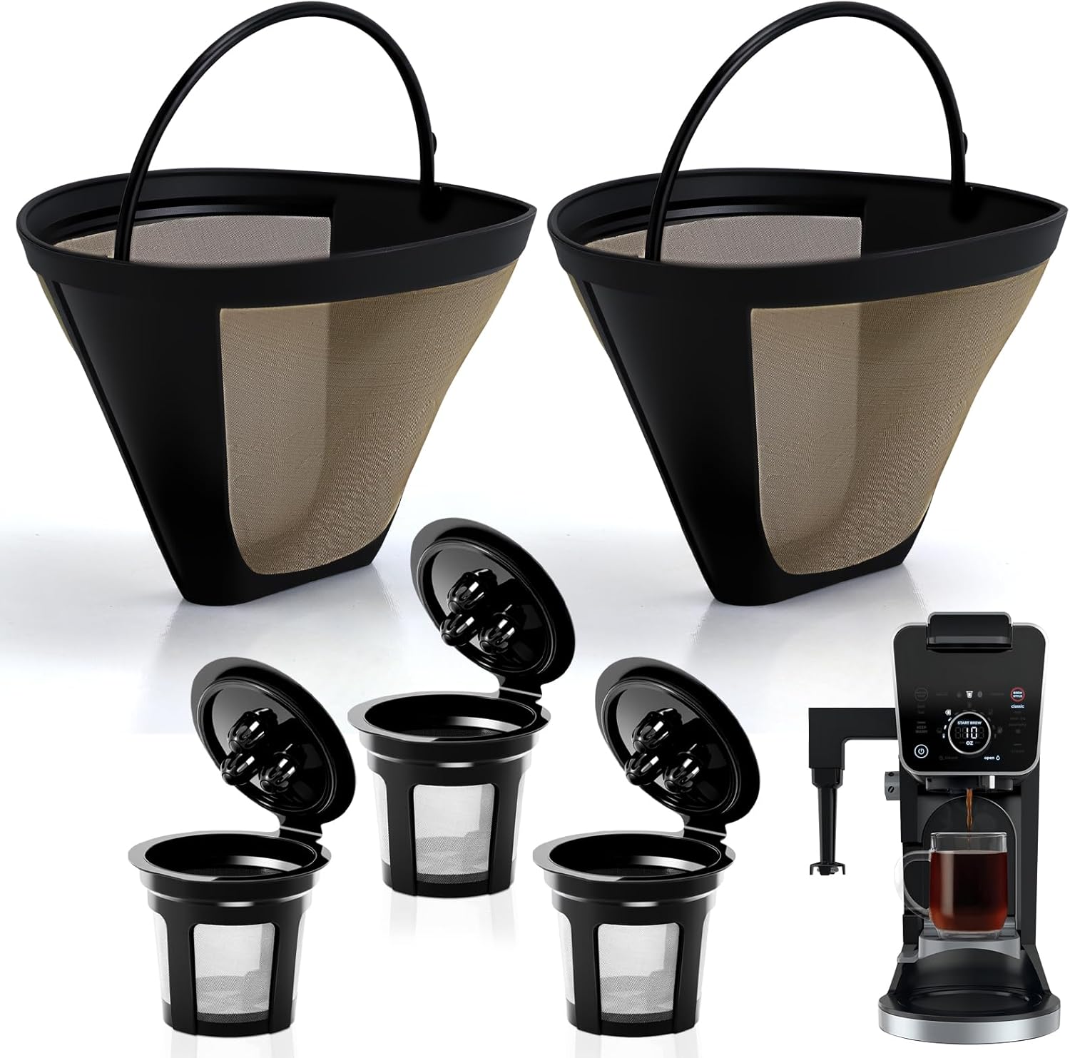 Reusable Coffe Pods and Filters for Ninja Coffee Maker