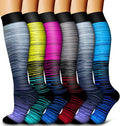 6 Pack Copper compression socks