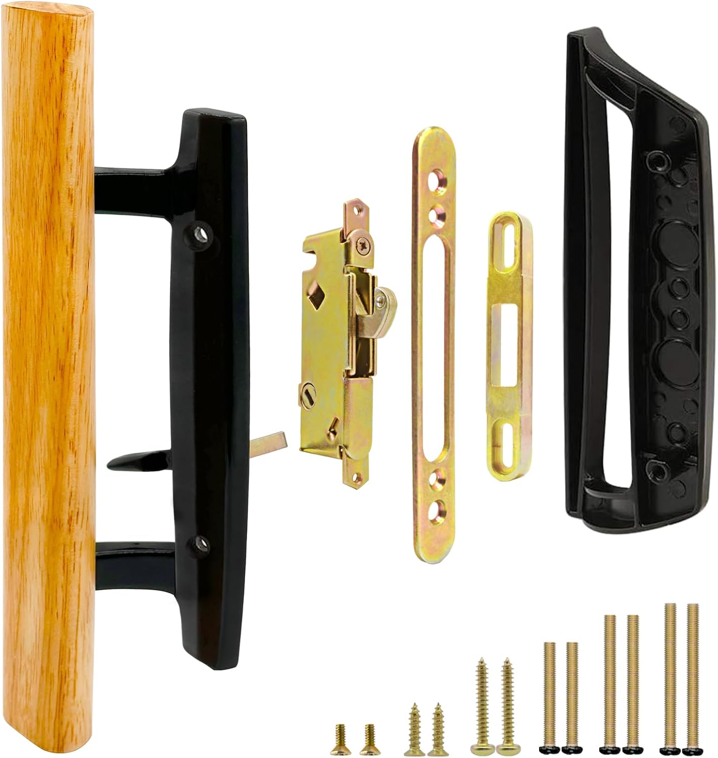 Patio Sliding Glass Door Handle with Mortise Lock