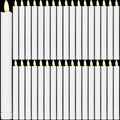 36 piece Flameless Taper Candles.