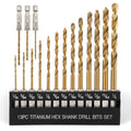 COMOWARE Titanium Twist Drill Bit Set