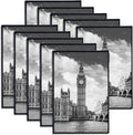 Black Picture Frames 4x6 (Set of 10)