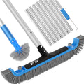 2 in 1 Pool Brush with Poles