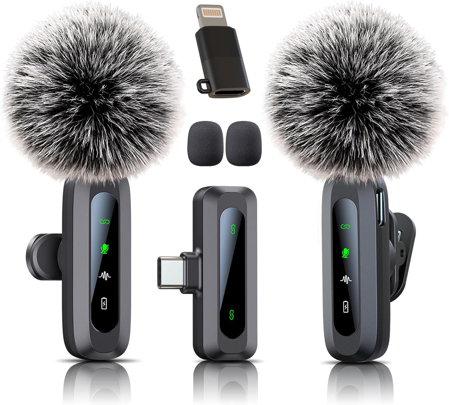 Wireless Lavalier Microphone.