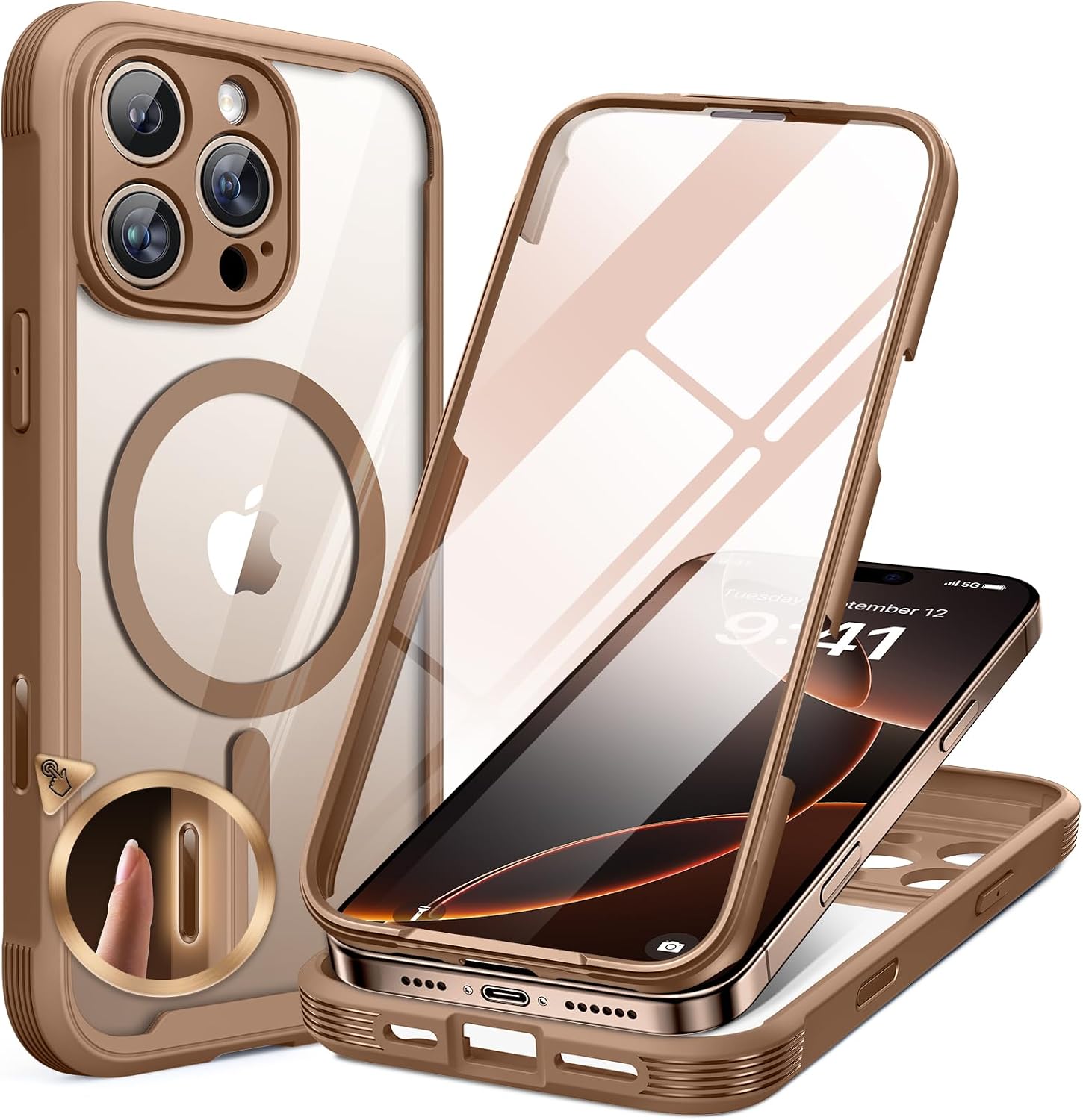 iPhone 16 Pro Max Case (Brown)
