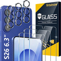 3 Pack for Samsung Galaxy S26 Screen Protector Tempered Glass