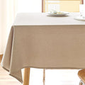 Rectangular Textured Polyester Tablecloth 52x70 inches