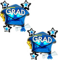 Soochat Graduation Cap Balloon, Grad Hat Mylar Balloons,