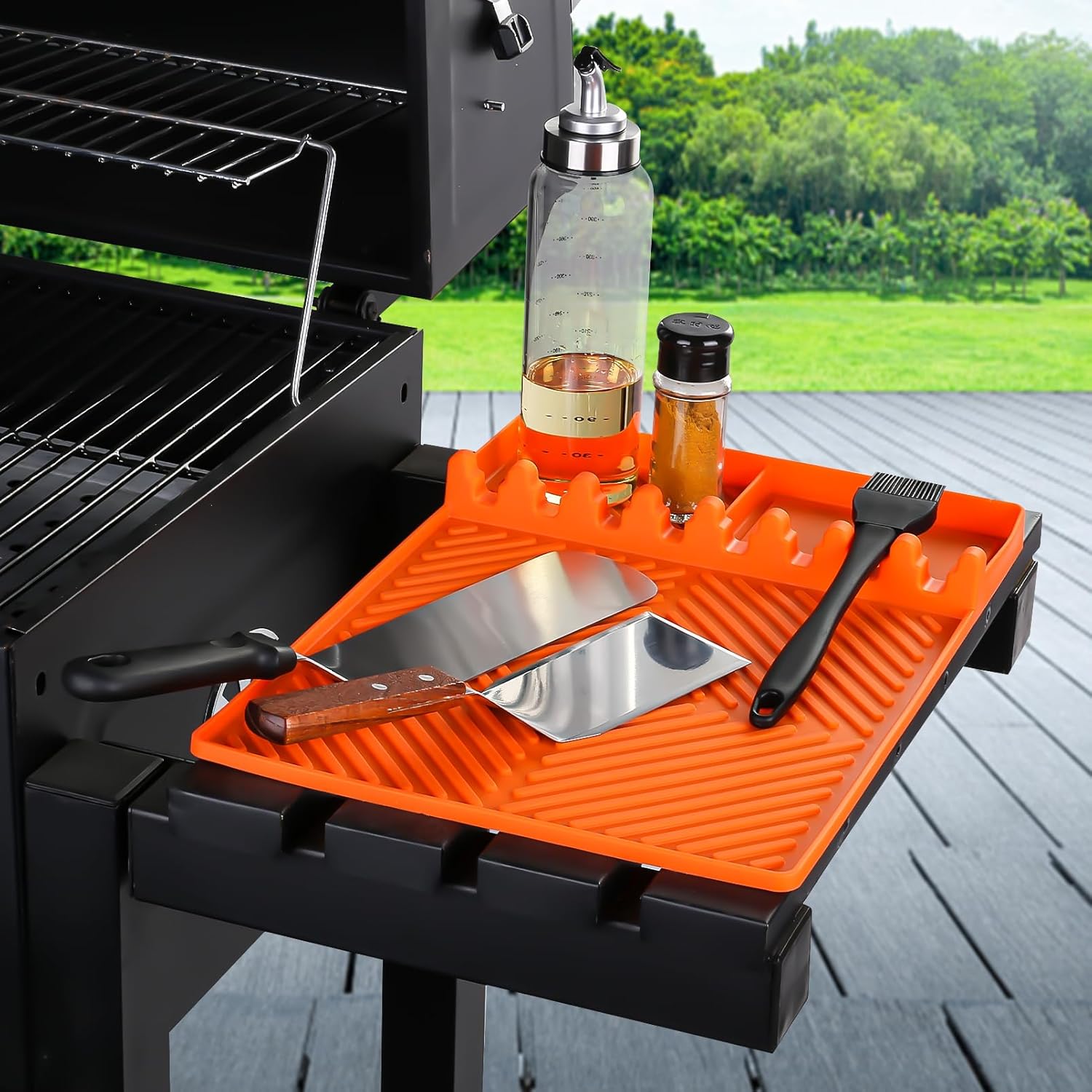 Silicone Tool Mat For BBQ.
