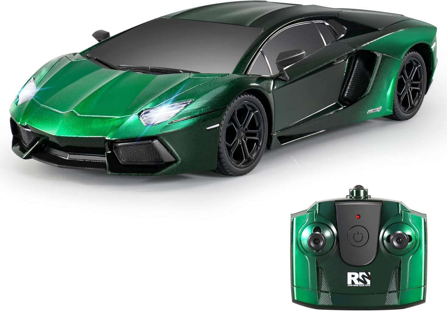 MIEBELY Lamboghini RC Car - 1:24 Scale Lambo Toy 3.7V 500mAh