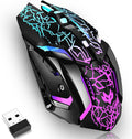 Wireless Gaming Mouse, Rechargeable Wireless Computer Mouse