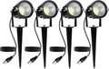 Outdoor Spotlight Cool White 6000K, 10W LED Spot Lights Outdoor for Yard