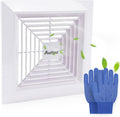 Aufind 11"x11" Bathroom Exhaust Fan Cover with Spring