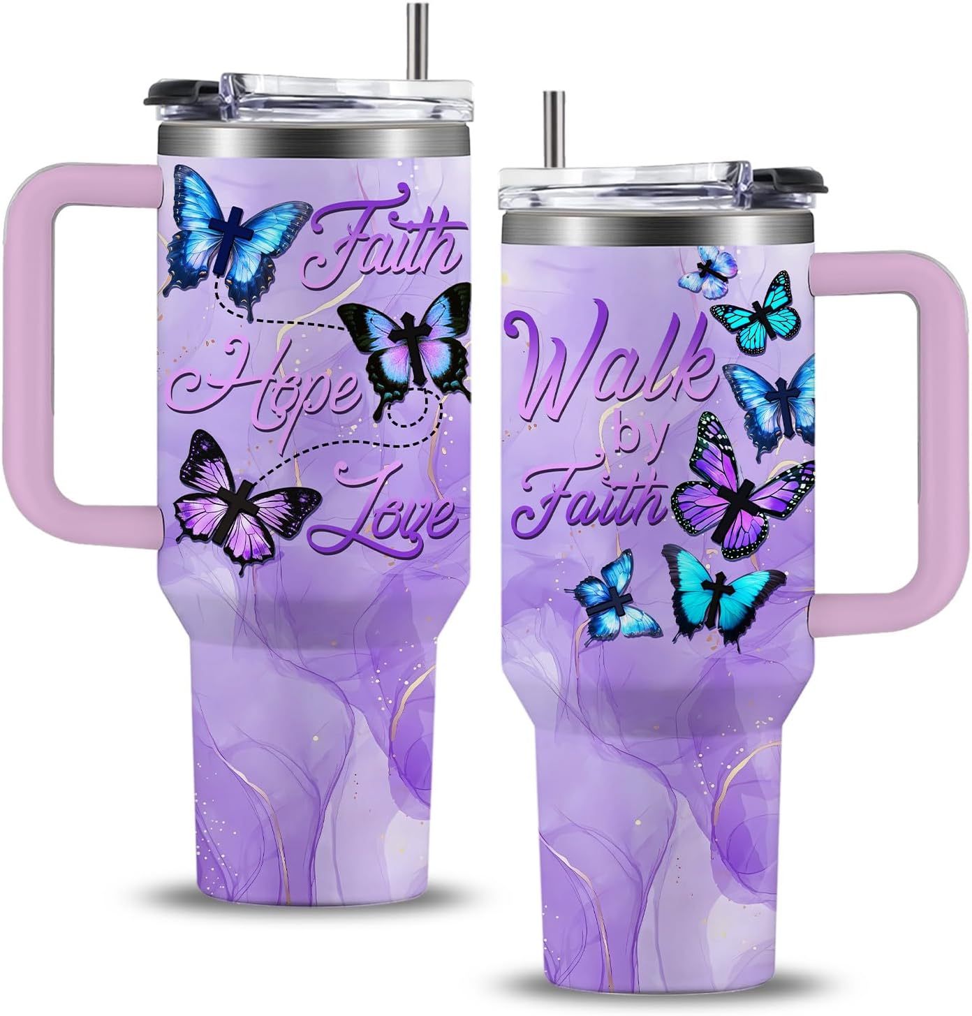 40oz Tumbler with Handle