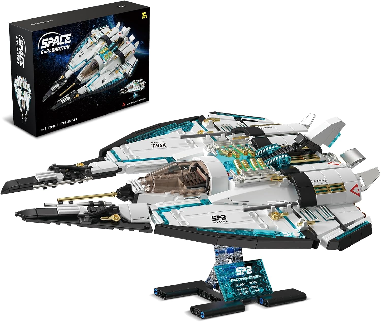DADMCFD Spaceship Building Blocks Set
