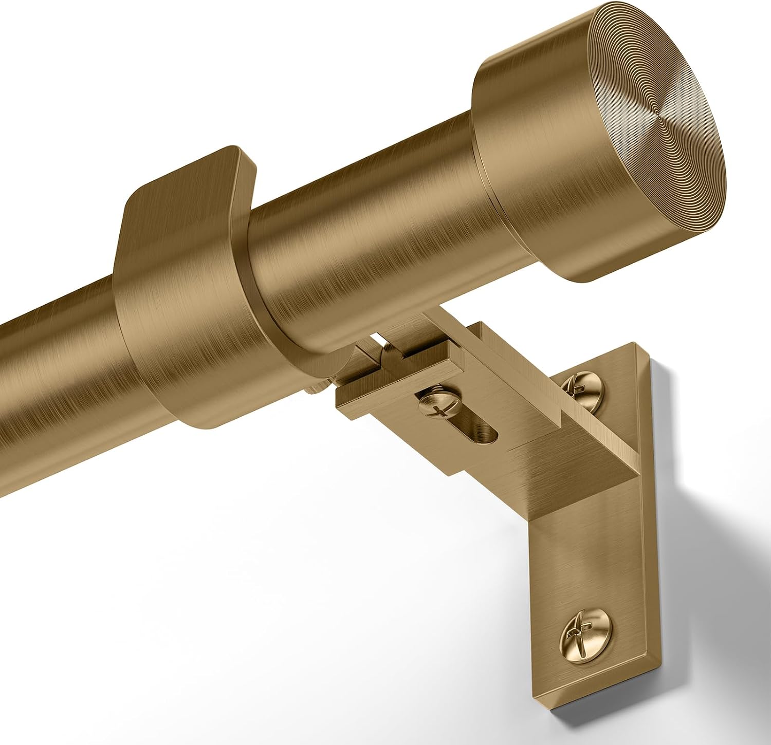 Brass Gold Curtain Rod.