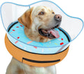 Elevated Inflatable Dog Cone Collar.