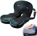 Mosxoed Car Seat Cushion, Memory Foam Driving Cushion with Adjustable Strap