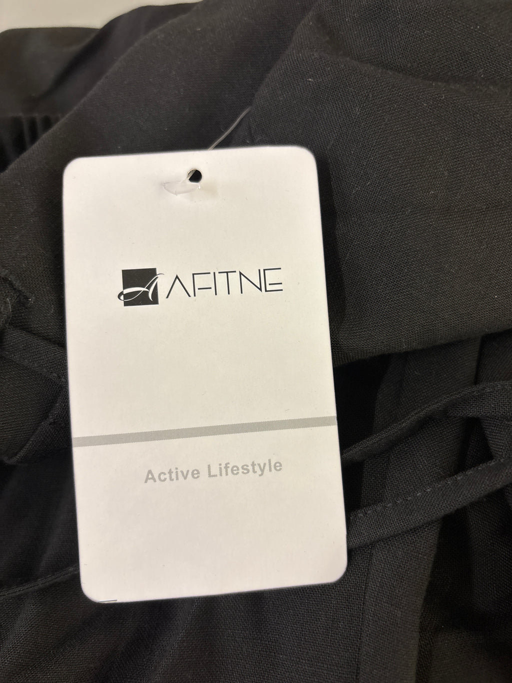 Afitne black pants